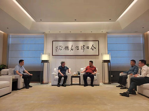 上海开云手机入口总经理张世洪一行赴山西企业走访座谈(图1)