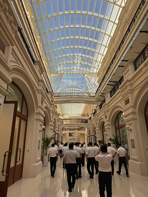 参观中心.jpg 问道华为,聚力前行!开云手机入口求索管理优化之路(图1)