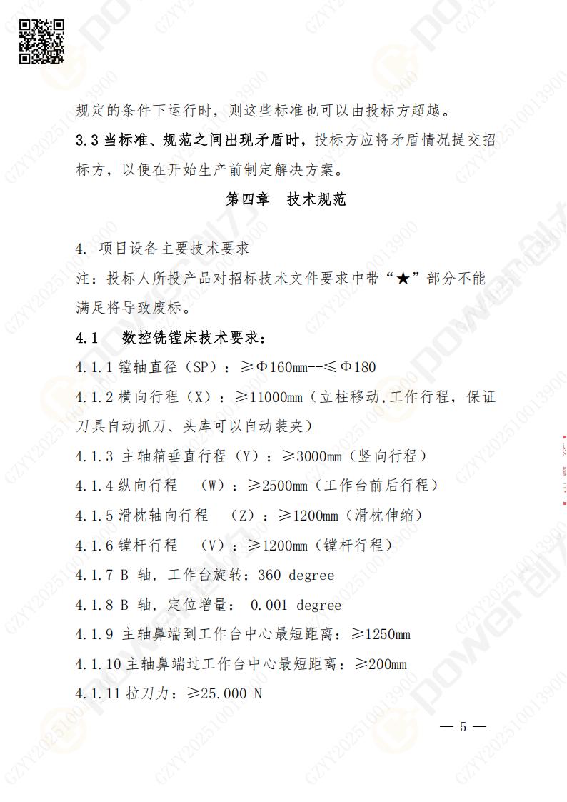 苏州创力矿山设备有限公司数控铣镗床（进口落地）招标公告(图5)